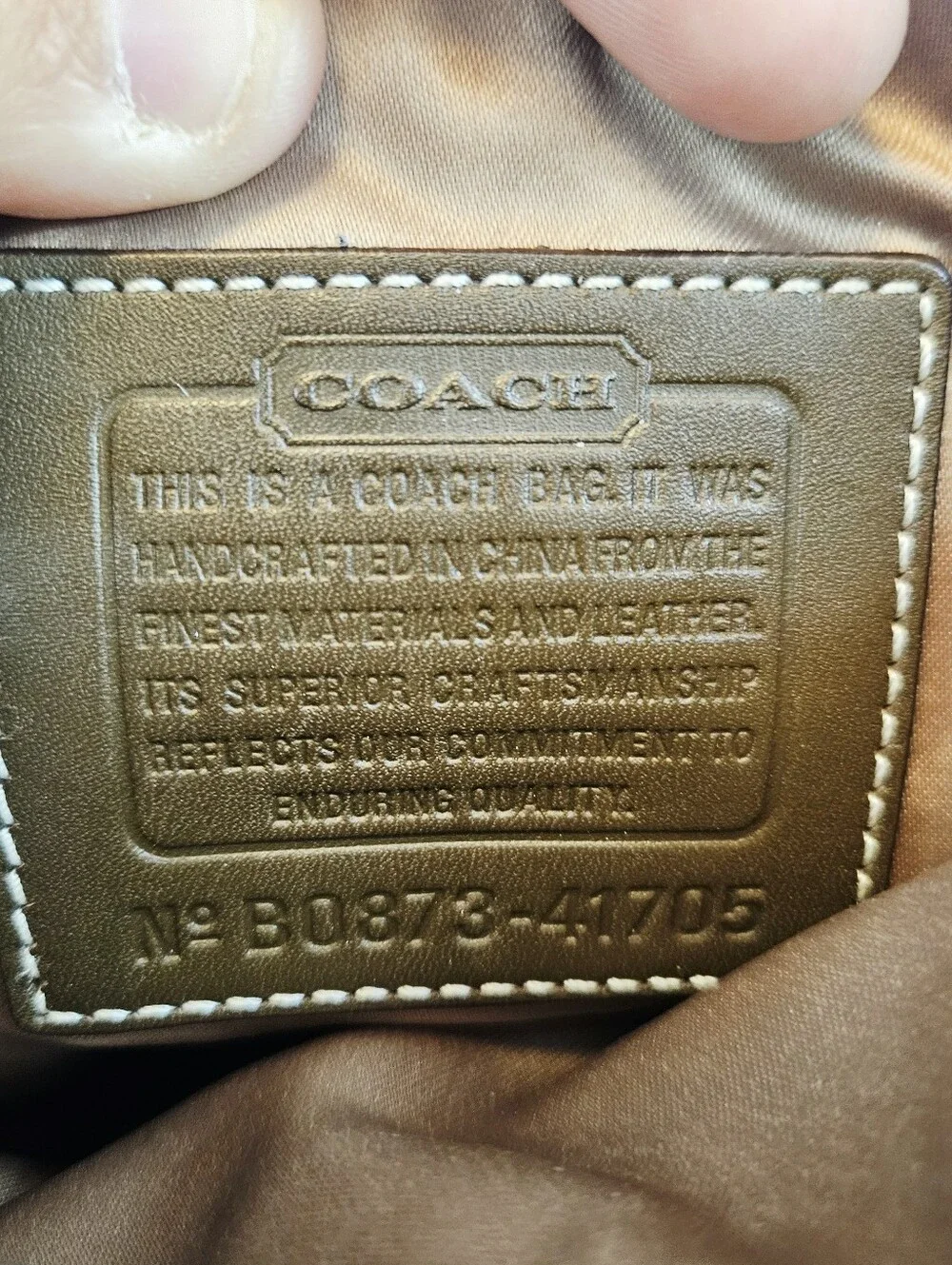 Vintage Coach Y2K Patchwork Crossbody